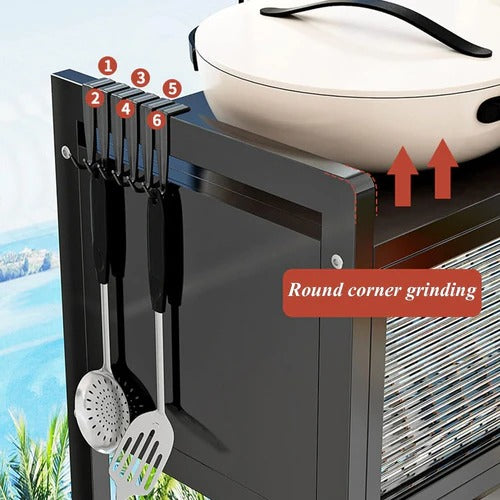 Kitchen Sink Dish Rack Cabinet