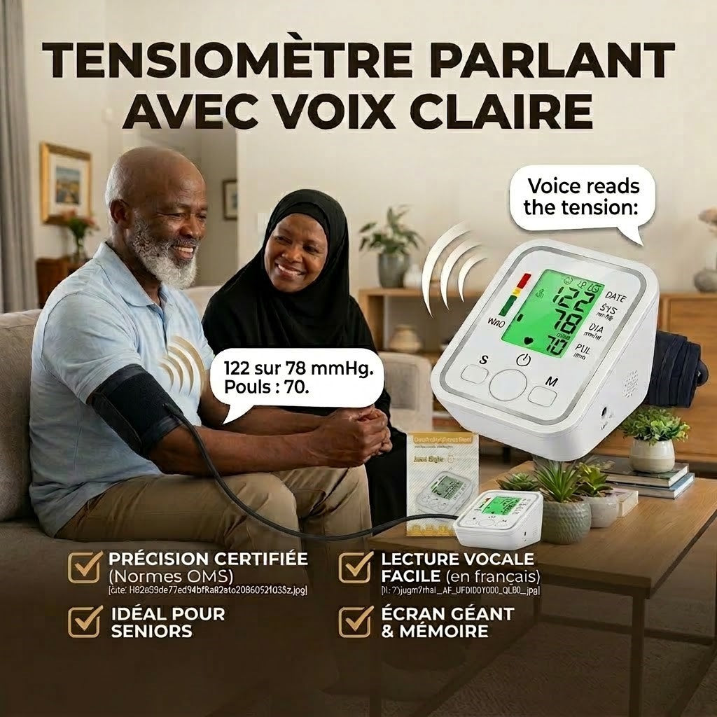 Electronic Upper Arm Blood Pressure Monitor