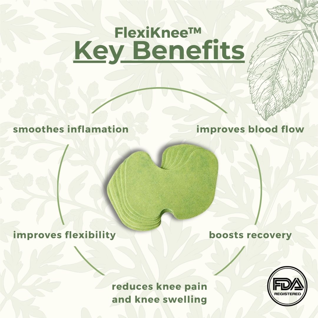 FlexiKnee™️ - Natural Knee Pain Patches.