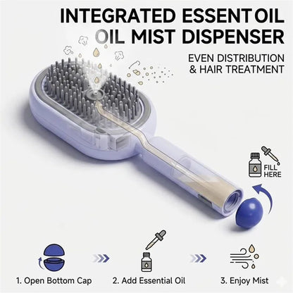 3-in-1 Electric Scalp Massager Comb — Stimulate Hair Growth & Relieve Scalp Tension