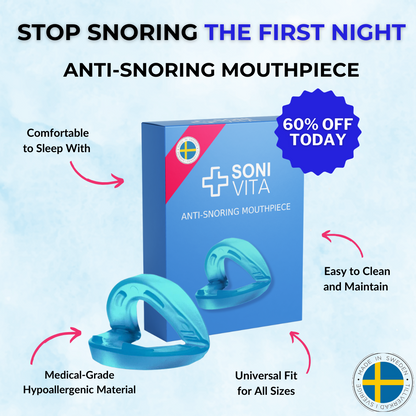 SoniVita - Anti-Snoring Mouthpiece - Universal Size
