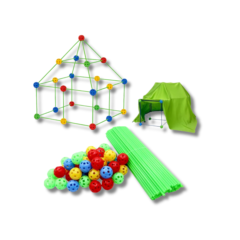 Kids Fort Galaxy Building Kit - Reduce Kids Screen Time
