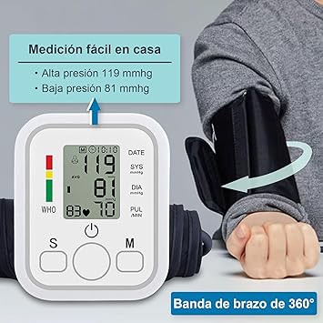 Electronic Upper Arm Blood Pressure Monitor