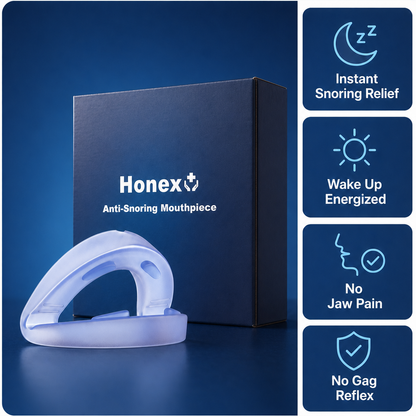 The Quiet Anti-Snoring Mouthpiece Universal Size 50% OFF Today