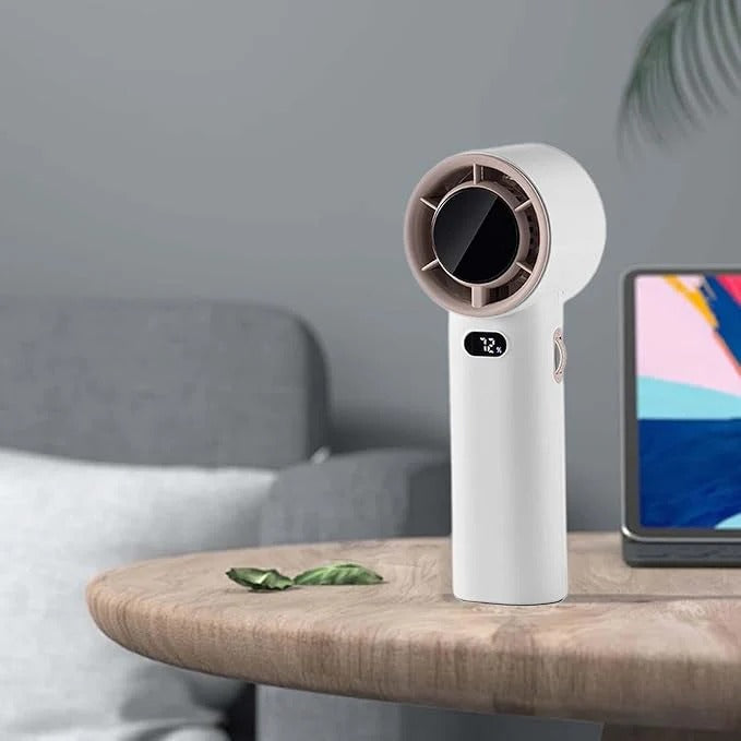 Portable Cooling Fan – Stay Cool Anywhere | مروحة تبريد محمولة – انتعاش في أي مكان