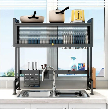 Kitchen Sink Dish Rack Cabinet