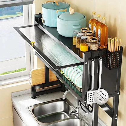 Kitchen Sink Dish Rack Cabinet