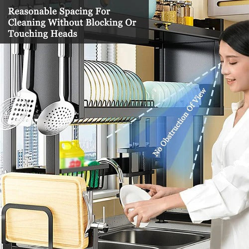 Kitchen Sink Dish Rack Cabinet