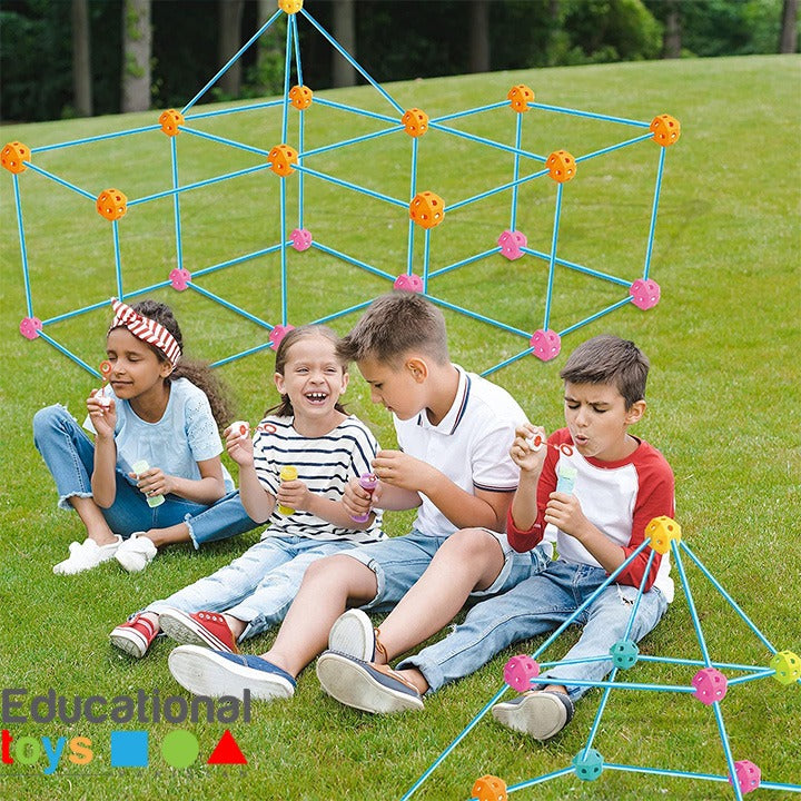 Kids Fort Galaxy Building Kit - Reduce Kids Screen Time