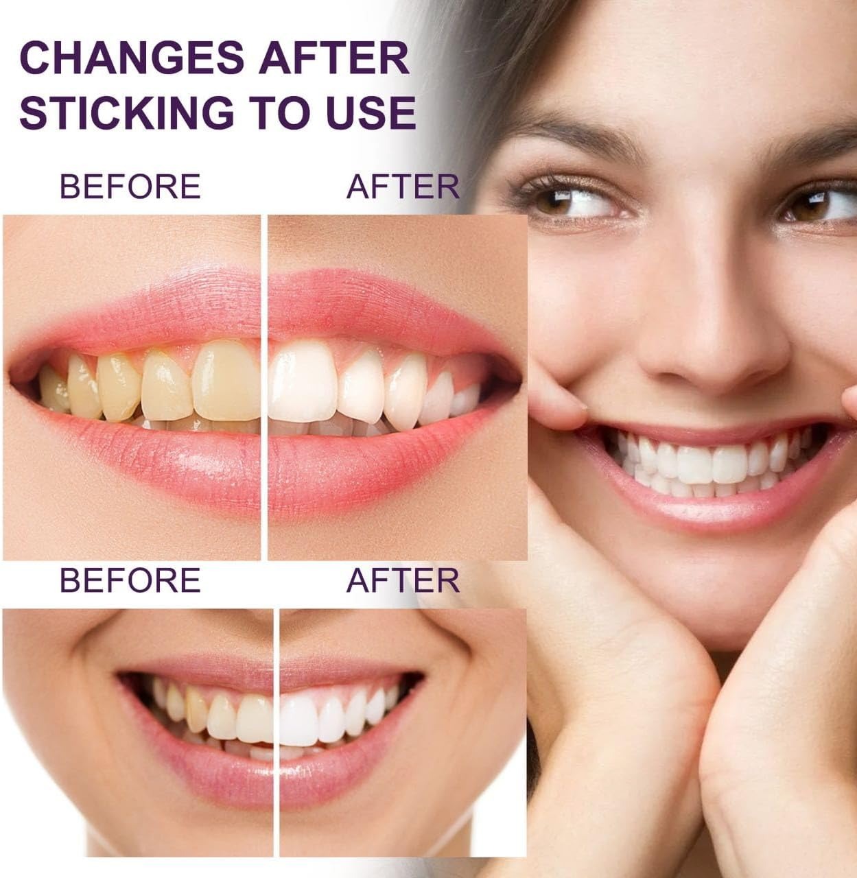 Color Corrector Toothpaste, 50ml Color Corrector Toothpaste For Teeth Whitening, Color Corrector For Correct Yellow Toothpaste For Teeth Cleaning Stain, 1
