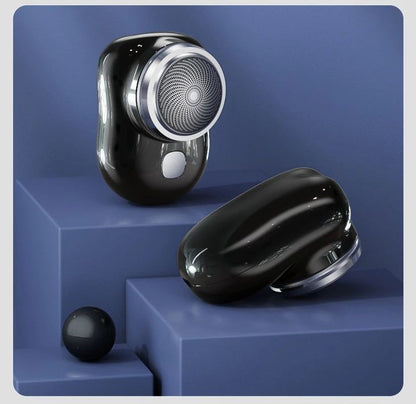 Mini Shaver 6 Blades Portable Electric Shaver Type-C Fast Charging Pocket Razor Beard Trimmer Shaving Machine