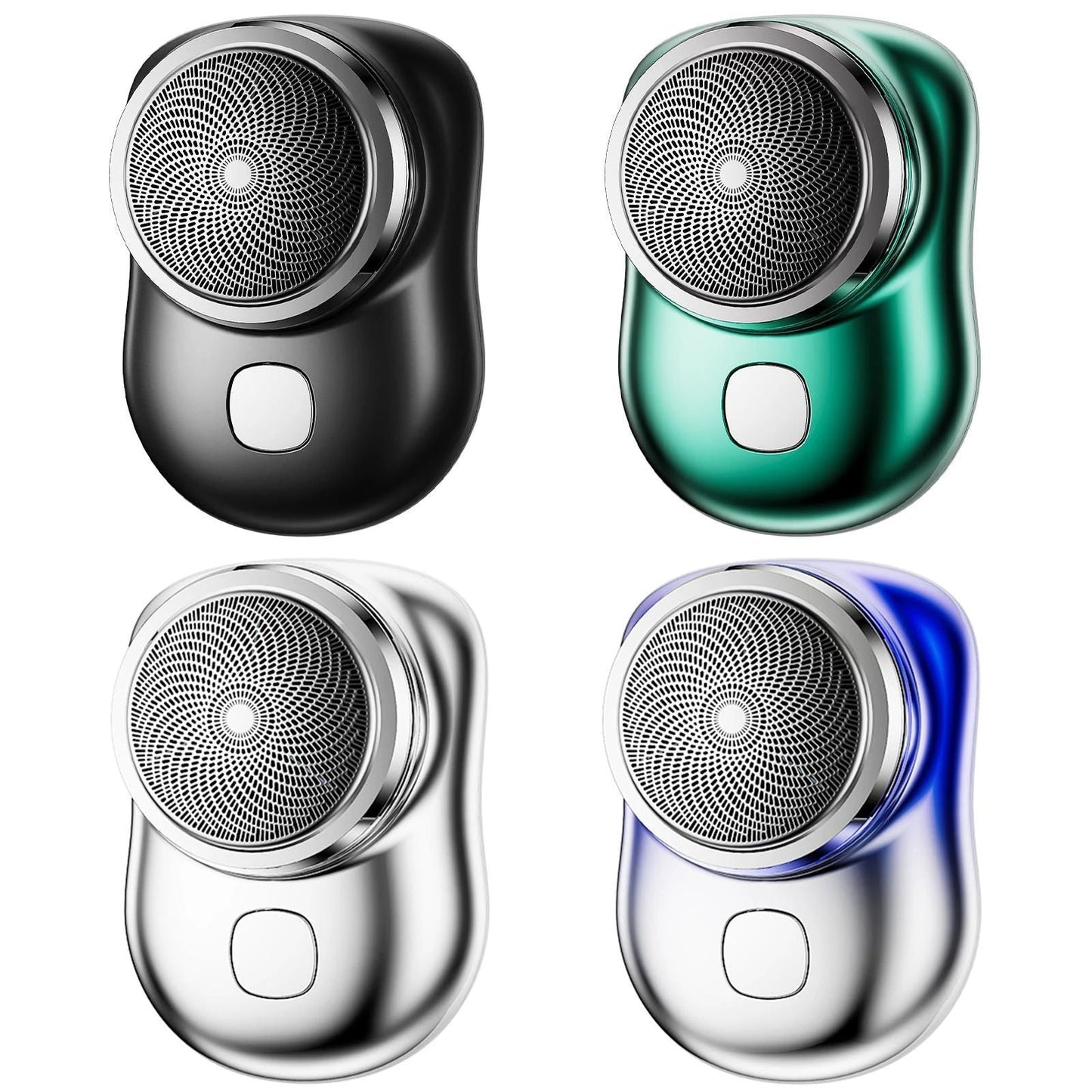 Mini Shaver 6 Blades Portable Electric Shaver Type-C Fast Charging Pocket Razor Beard Trimmer Shaving Machine
