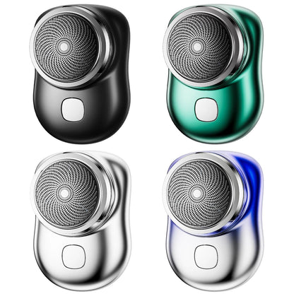 Mini Shaver 6 Blades Portable Electric Shaver Type-C Fast Charging Pocket Razor Beard Trimmer Shaving Machine