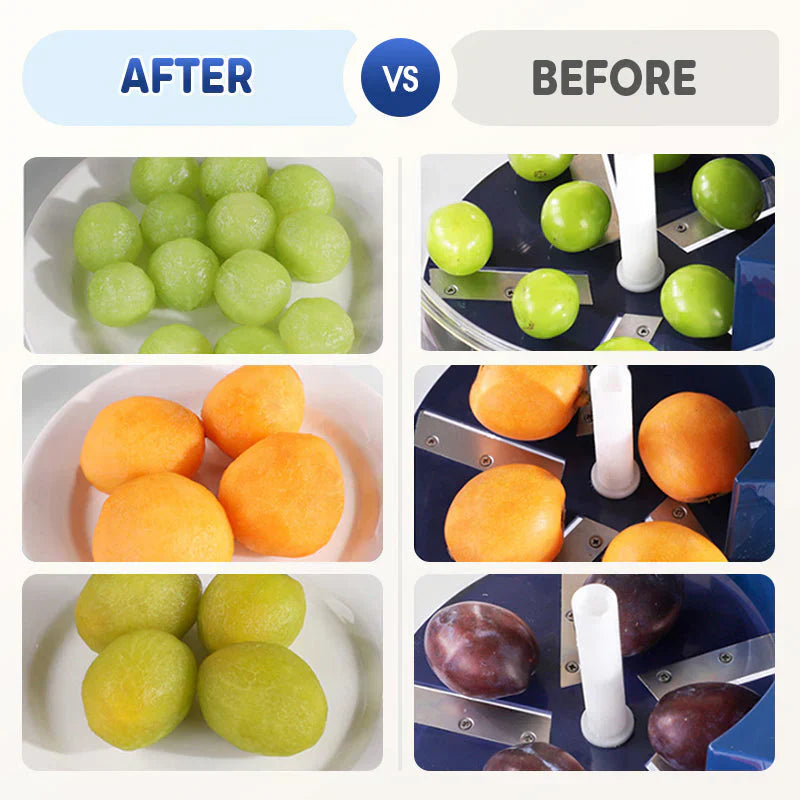 Automatic Small Fruit Peeler Machine آلة تقشير الفواكه الصغيرة الأوتوماتيكية