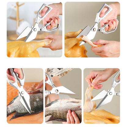 ⏳Limited-time 50% off⏰Multifunctional Heavy-Duty Kitchen Shears✂️🦴